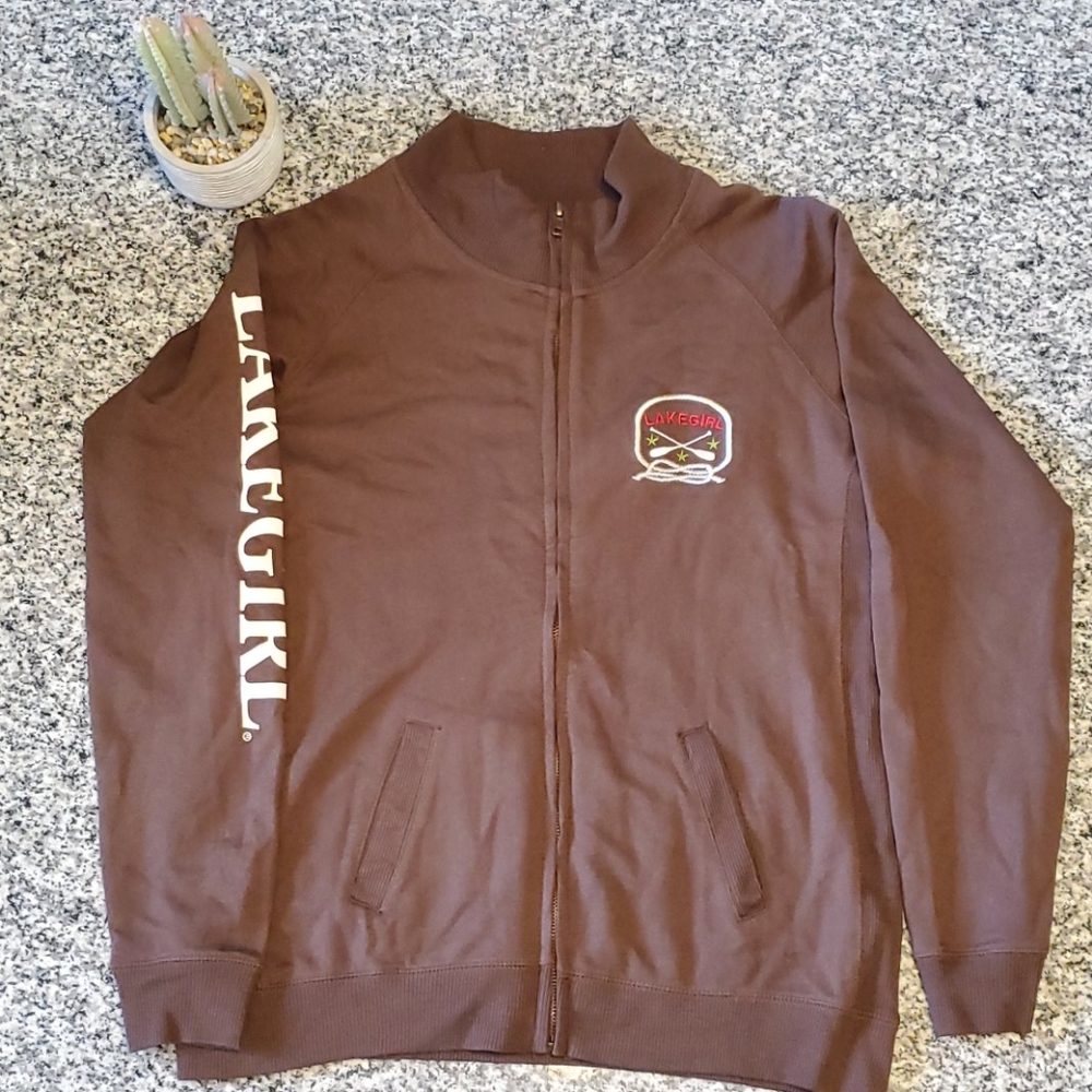NWOT! LAKEGIRL track jacket.